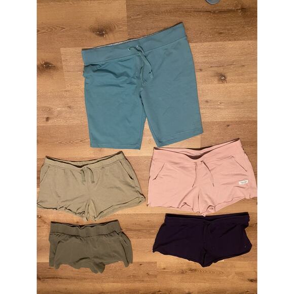 Lot 5 Drawstring Shorts Womens Sz XL French Terry Knit Danskin Calvin Klien - Picture 6 of 16